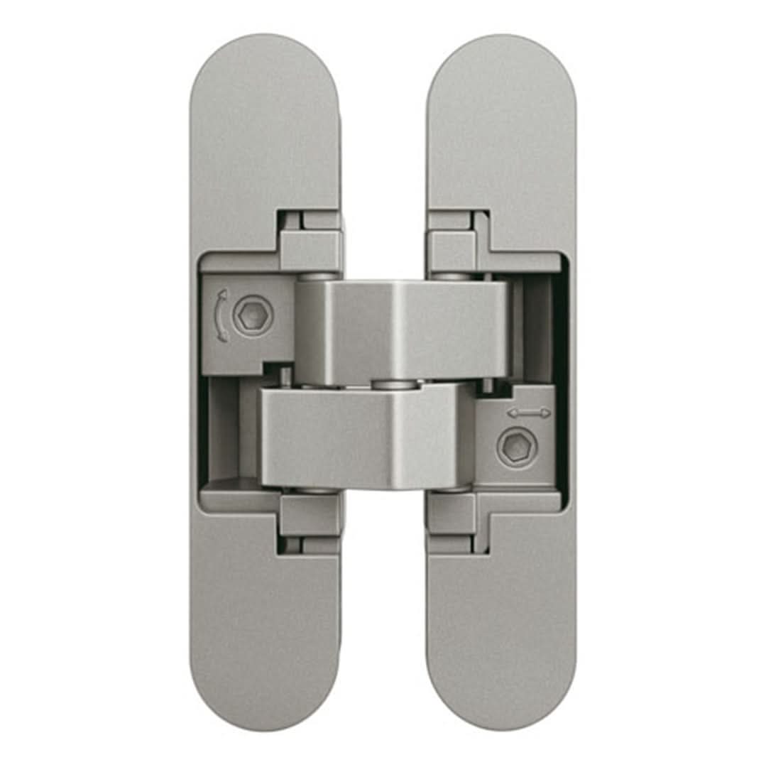 Anselmi Concealed Interior Door Hinges installed on door by RealCraft