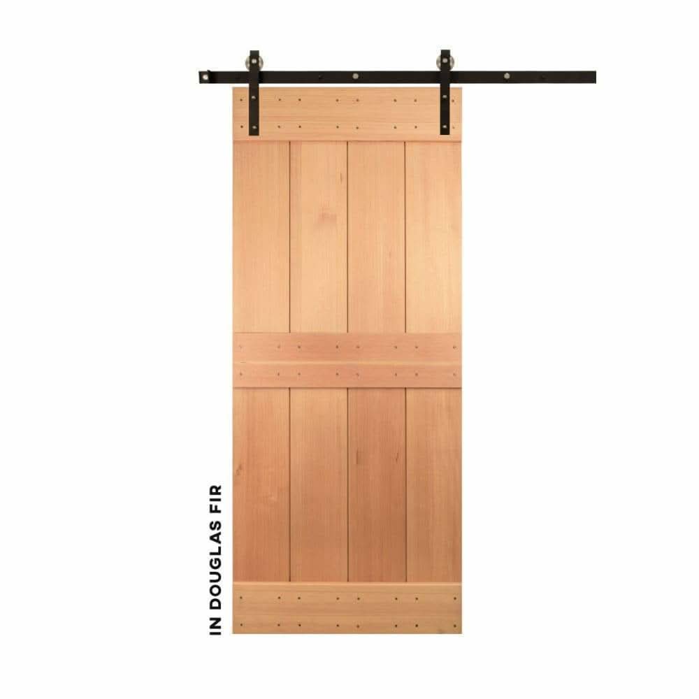 Rancher Mid-Bar Sliding DIY Barn Doors by RealCraft