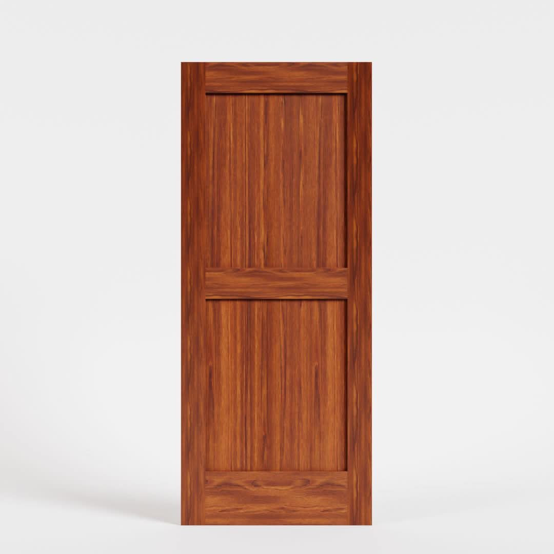 2 Panel Shaker Front Wooden Door