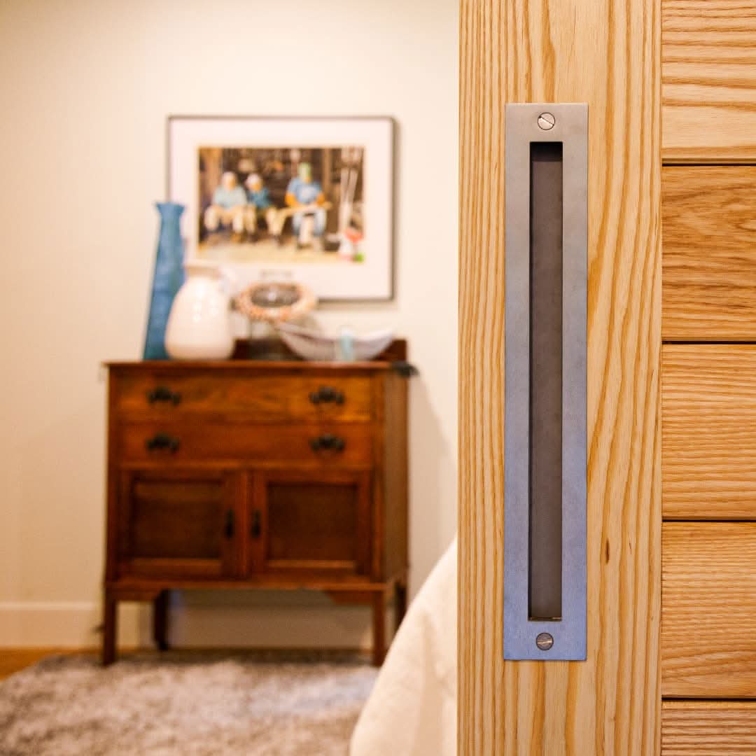 Skyrise Steel Flush Door Handles & Barn Door Pulls