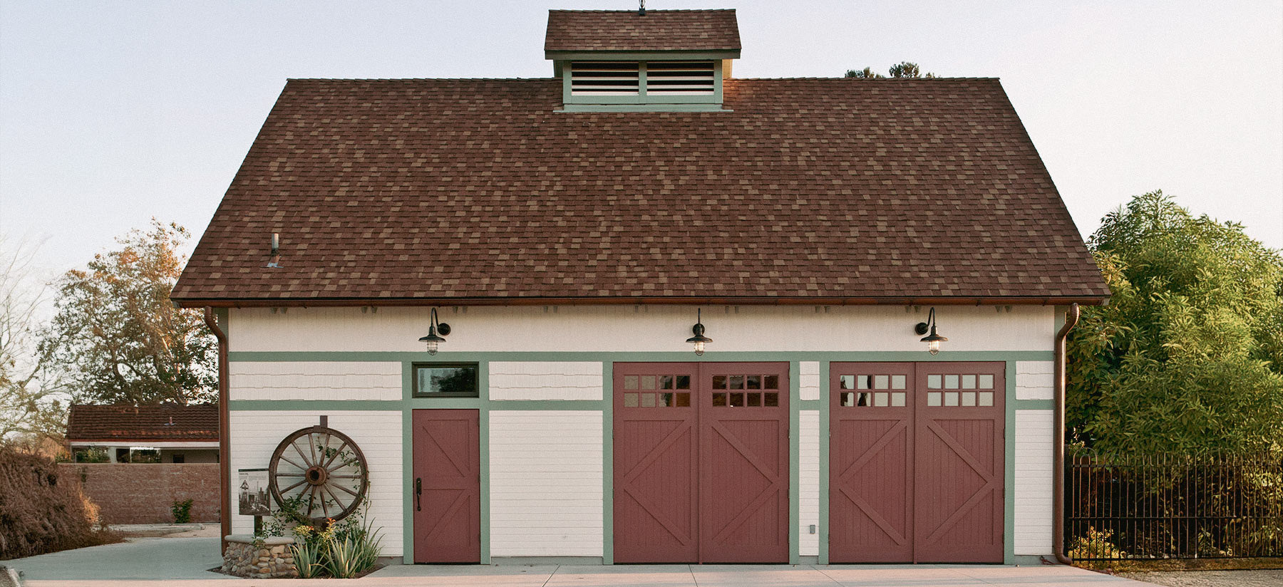 Victorian Style Barn With Custom Doors