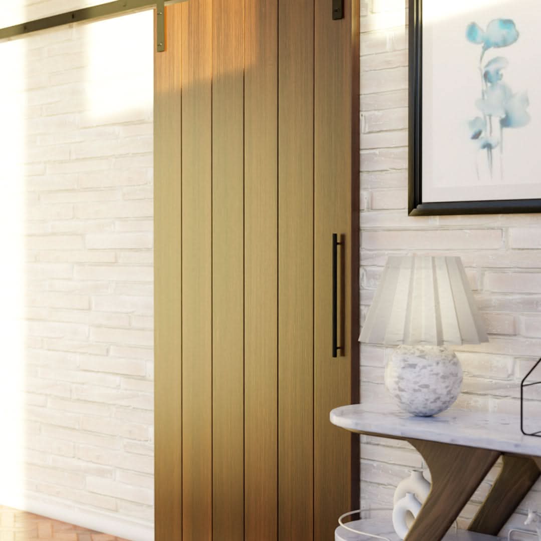 Rancher True Plank Sliding Interior Barn Doors by RealCraft